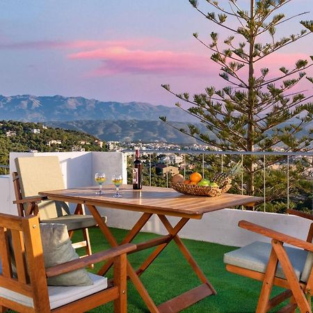 Sunset Home With Sea View 하니아 외부 사진