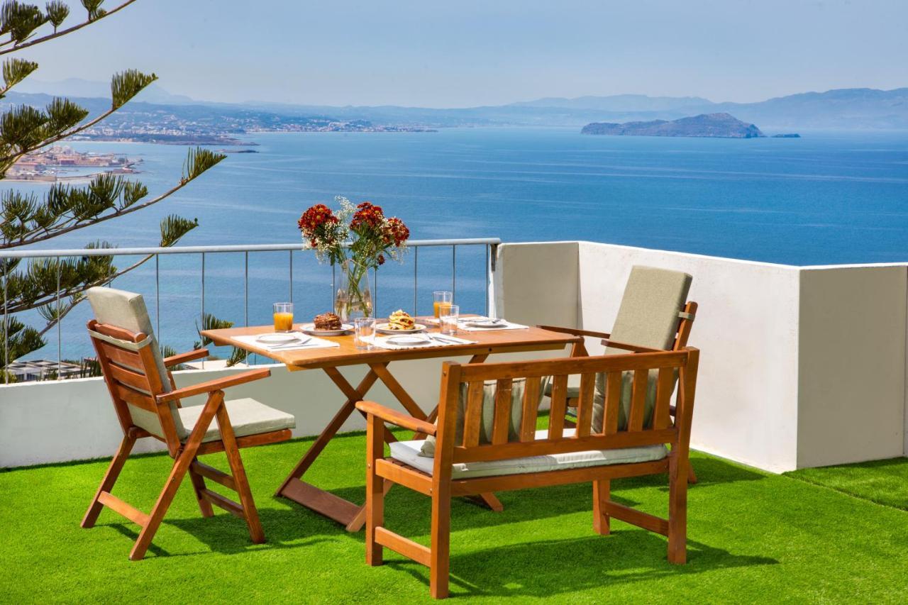 Sunset Home With Sea View 하니아 외부 사진