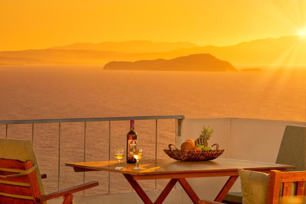 Sunset Home With Sea View 하니아 외부 사진